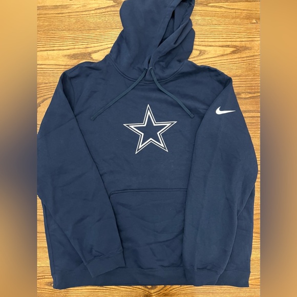 NWOT Nike Dallas Cowboys Officially Licensed‎ Swoosh Hoodie Sweatshirt - Picture 1 of 7
